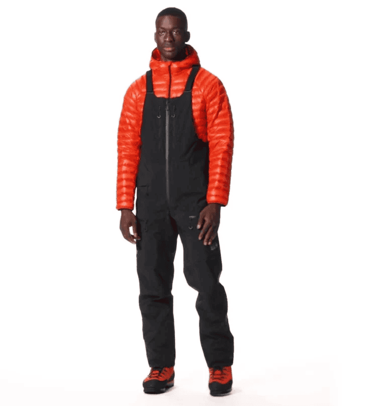 Mountain Hardwear MEN\'S ROUTEFINDER™ GORE-TEX PRO JACKET State Orange, Black
